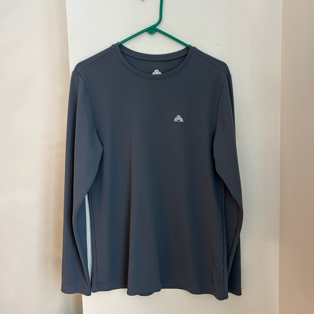 EMS Techwick Men's Gray Long Sleeve Shirt